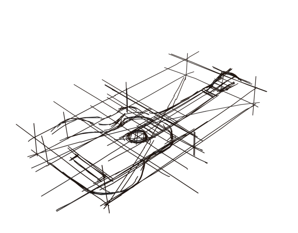 Reconstructed 3D Sketches