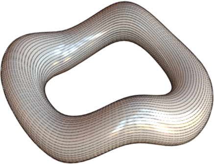 Wavy torus tangent